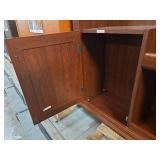 Desk with Overhead Storage