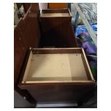 Desk with Overhead Storage