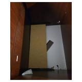 Desk with Overhead Storage