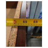 Desk with Overhead Storage