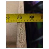 Desk with Overhead Storage