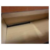 Wood Filing Cabinet with Hutch