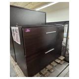 Dark Wood Cabinet and Drawers