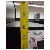 Dark Wood Cabinet and Drawers