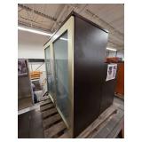 Dark Wood Cabinet and Drawers