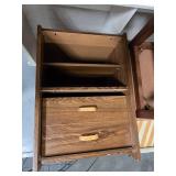 (3) Side Tables and (1) Book Shelf