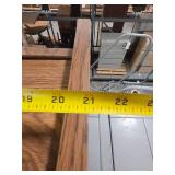 (3) Side Tables and (1) Book Shelf