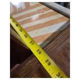 (3) Side Tables and (1) Book Shelf