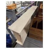 (3) Side Tables and (1) Book Shelf