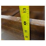 (2) Wooden Book Shelves