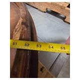 Round Wood Table with Pedestal Base