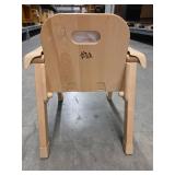 (3) Community Playthings Wooden Chair with Seat