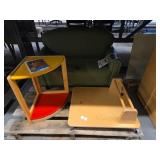 Half-Moon Side Table, Kids Couch, Kids Roller Seat
