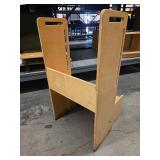 Safety Wood Products Kids Step Stool, Kids White board.