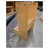 Safety Wood Products Kids Step Stool, Kids White board.