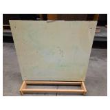 Safety Wood Products Kids Step Stool, Kids White board.