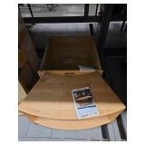 Curved Shelf and Rolling Box