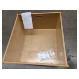 Curved Shelf and Rolling Box