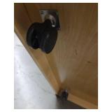 Curved Shelf and Rolling Box