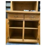 Oak Kitchen Cabinet Unit