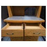 Oak Kitchen Cabinet Unit