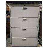 Metal 4-Drawer Filing Cabinet