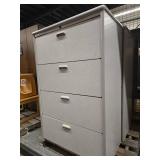 Metal 4-Drawer Filing Cabinet