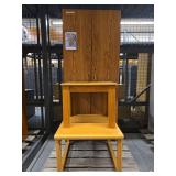 Wooden Storage Cabinet and 2 Side Tables
