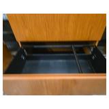 Teak Wall Unit Filing System