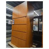 Teak Wall Unit Filing System