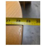 Wooden Kids Round Side Table, Wooden Kids Sensory Table