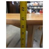 Wooden Kids Round Side Table, Wooden Kids Sensory Table