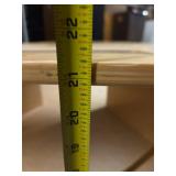 Wooden Kids Round Side Table, Wooden Kids Sensory Table