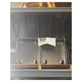 (2) Black Metal 3-Drawer Filing Cabinet