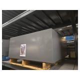 4-Drawer Lateral File Cabinet - Gray Metal