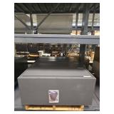 4-Drawer Lateral File Cabinet - Gray Metal