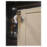 Industrial 5-Drawer Metal Filing Cabinet with Keys