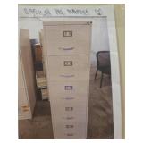 Industrial Metal Filing Cabinet - 5 Drawer