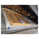 (1) 8ft and (1) 4t White Boards, Wooden Display Case