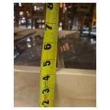 (1) 8ft and (1) 4t White Boards, Wooden Display Case