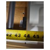 (1) 8ft and (1) 4t White Boards, Wooden Display Case