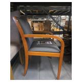 (3) Linen Dining Chairs Set