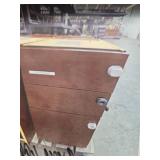 Set of 2 Under The Desk Filing Cabinets