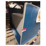 Grey and Blue 2 Drawer Student Desk