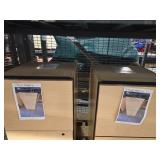 (2) Maple Under The Desk File Cabinets