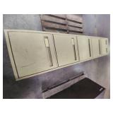 6ft Industrial Metal Filing Cabinet Drawers