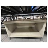 Commercial White Display Shelving Unit