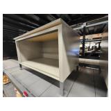 Commercial White Display Shelving Unit
