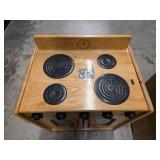 Wood Play Kitchen Set with Microwave and Stove