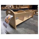 (2) Wooden Shelf Unit by Kaplan